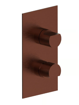 BORGIA 89523V3 - Recessed stainless steel shower mixer with diverter by Rubinetterie Frattini - view 3